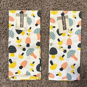 Hobby Lobby Set Of 2 Mushroom Kitchen Towel Set